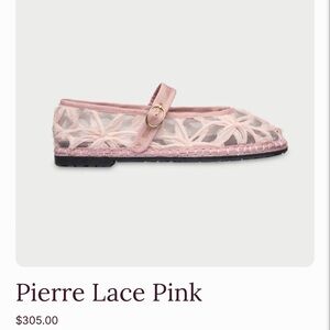 Flabelus Lace Pink Shoes